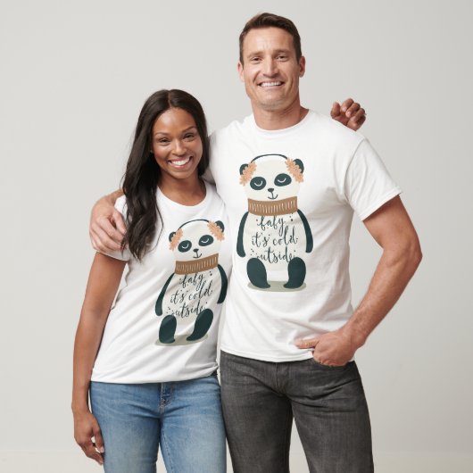 Panda Design T - Shirt (Unisex)