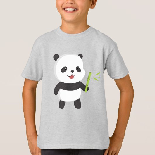Panda Design T - Shirt (Vorderseite)