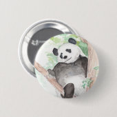 Panda, Design-Taste aushängen Button (Vorne & Hinten)