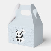 Panda dice Hola Geschenkschachtel (Rückseite)