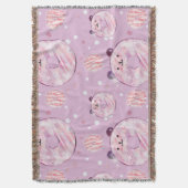 Panda Donut Decke (Vorderseite Vertikal)