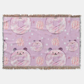 Panda Donut Decke (Vorderseite)