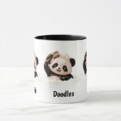 Panda Doodles Co Store Kaffeetasse (Zentrum)