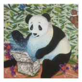 Panda Doras Box-Druck Poster (Vorderseite)