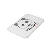 Panda Dreamer Badematte (Schrägansicht)