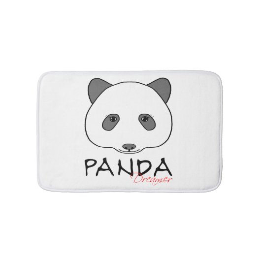 Panda Dreamer Badematte (Vorderseite)