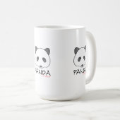 Panda Dreamer Kaffeetasse (VorderseiteRechts)