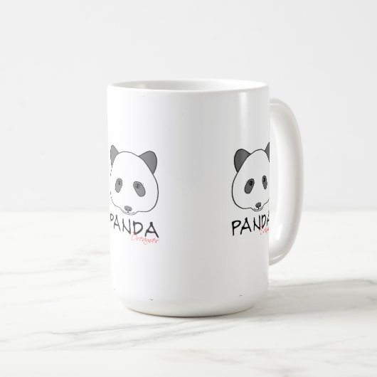 Panda Dreamer Kaffeetasse (VorderseiteRechts)
