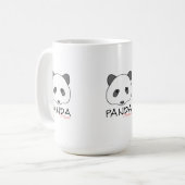 Panda Dreamer Kaffeetasse (Vorderseite Links)