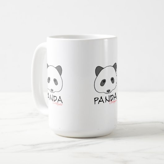 Panda Dreamer Kaffeetasse (Vorderseite Links)