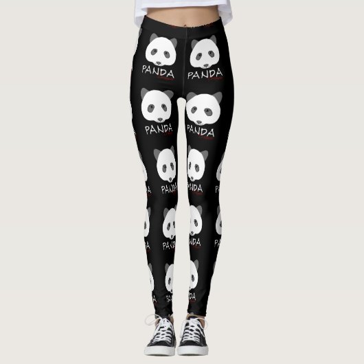 Panda Dreamer Leggings (Vorderseite)