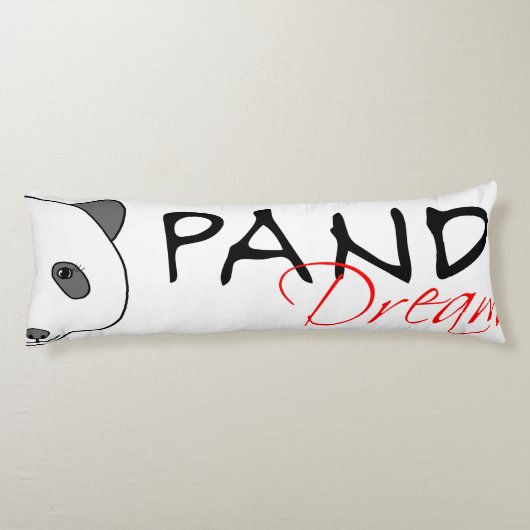 Panda Dreamer Seitenschläferkissen (Rückseite)