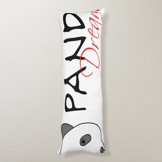 Panda Dreamer Seitenschläferkissen (Rückseite (Vertikal))