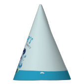 Panda Drinking Blue Boba Bubble Tea Geburtstag Partyhütchen (Rechts)