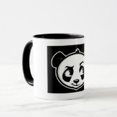 Panda Drop Tasse (Vorderseite Links)