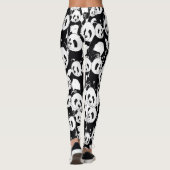 Panda-Druck Leggings (Rückseite)