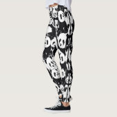 Panda-Druck Leggings (Links)