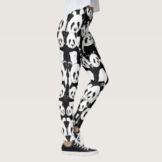 Panda-Druck Leggings (Rechts)