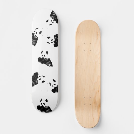 Panda-Druck-Skateboard Skateboard (Vorderseite)