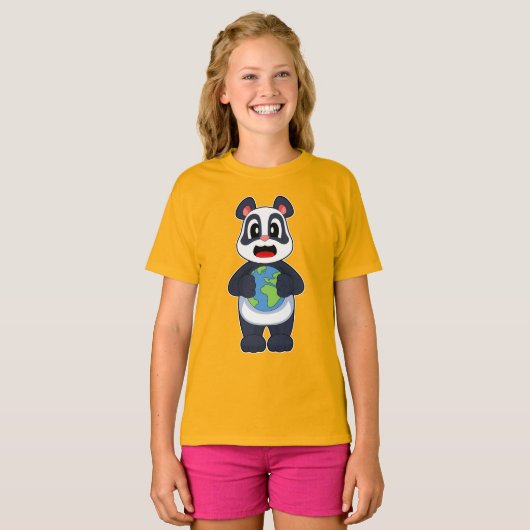 Panda Earth T-Shirt (Vorne ganz)