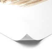 Panda Eating Bamboo - Kunstdruckerei Poster (Ecke)