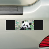 Panda Eating Blätter Autoaufkleber (Auf Auto)