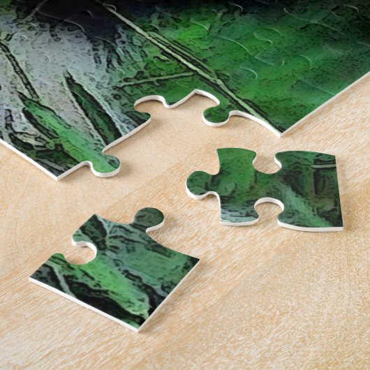 Panda Eating Blätter Puzzle (Seite)