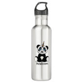 Panda Edelstahlflasche (Vorderseite)