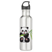 Panda Edelstahlflasche (Vorderseite)