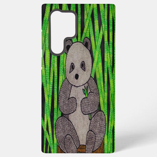Panda (Einzelstück) - Samsung Case Galaxy Hülle (Rückseite)