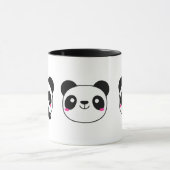 Panda Emoji Kaffee-Tasse Tasse (Zentrum)