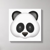 Panda - Emoji Leinwanddruck (Vorderseite)