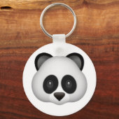 Panda - Emoji Schlüsselanhänger (Vorderseite)