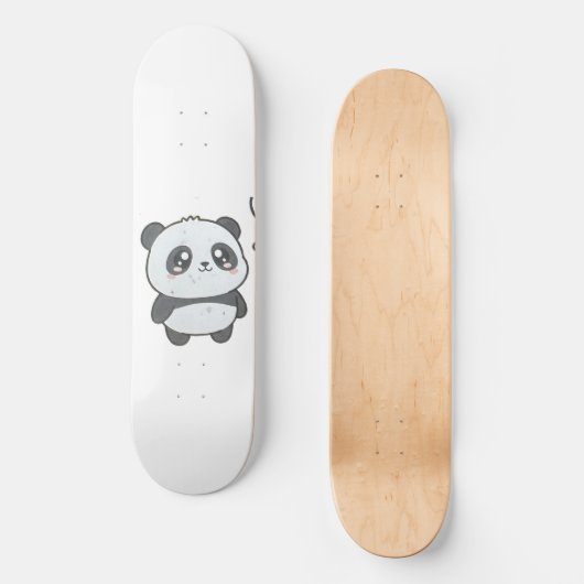 Panda, Endoky.com Skateboard (Vorderseite)
