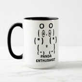 Panda-Enthusiast Tasse (Links)