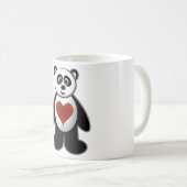 Panda-Entwurf Kaffeetasse (VorderseiteRechts)