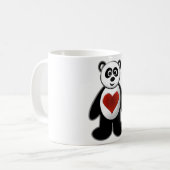 Panda-Entwurf Kaffeetasse (Vorderseite Links)