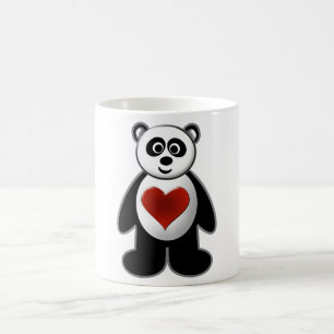 Panda-Entwurf Kaffeetasse