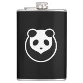 PANDA "Erfrischungs-" Flasche Flachmann (Vorderseite)