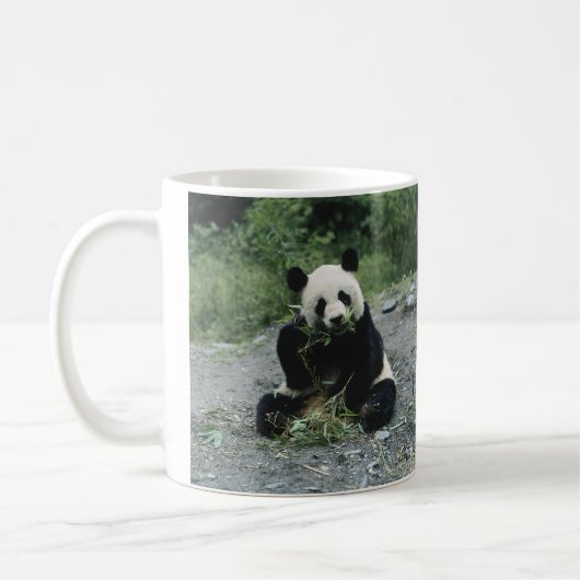 Panda-Essen Kaffeetasse (Links)