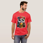 PANDA ESSENDER CHEESEBURGER 3 T-Shirt (Vorne ganz)