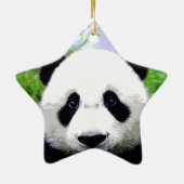 Panda Eyes Keramik Ornament (Hinten)