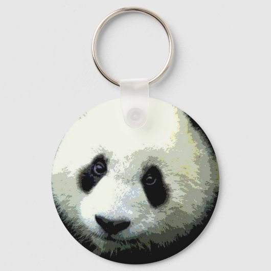 Panda Eyes Key Chains Schlüsselanhänger (Vorderseite)