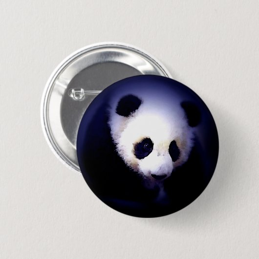 Panda Face Button (Vorne & Hinten)