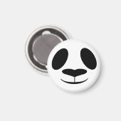 Panda Face Magnet (Vorderseite/Rückseite)