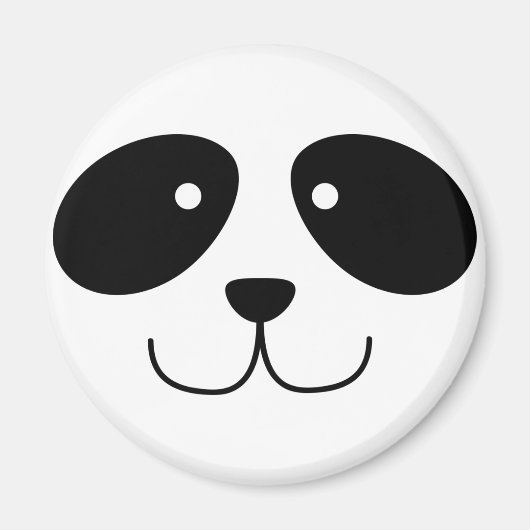 Panda Face Magnet (Vorne)