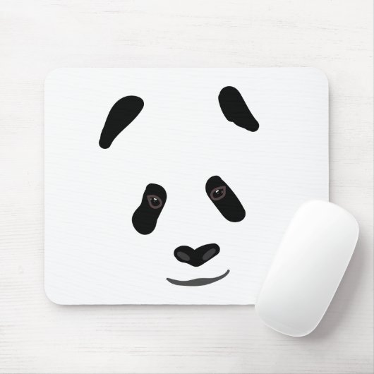 Panda Face Mousepad (Mit Mouse)