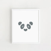 Panda Face Poster