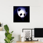 Panda Face Poster - Panda Posters Prints (Heimbüro)