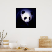 Panda Face Poster - Panda Posters Prints (Küche)
